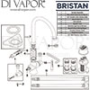 Bristan Sentinel Easyfit Sink Mixer Tap Spares